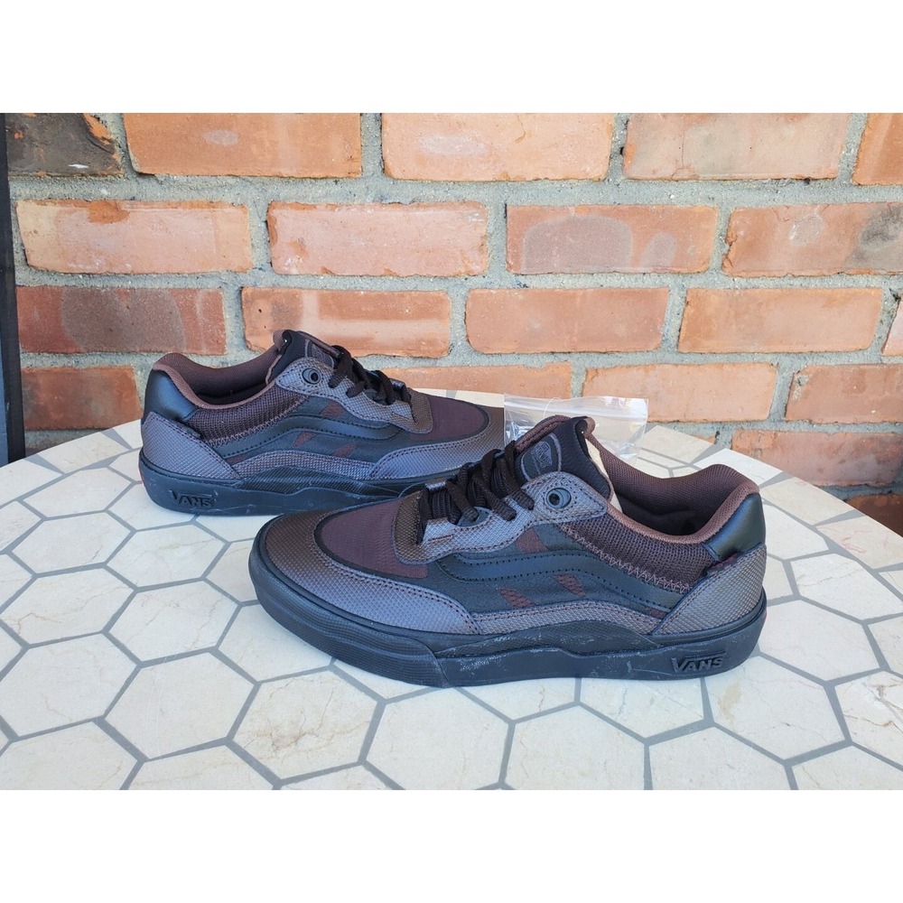 Sz 11 Vans Justin Henry x Wayvee Coffee Bean Brown Men Skateboarding Shoe Rare